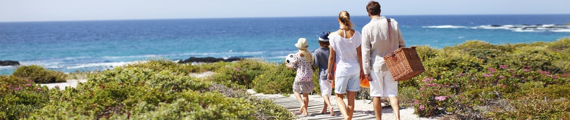 Vakantie naar het strand